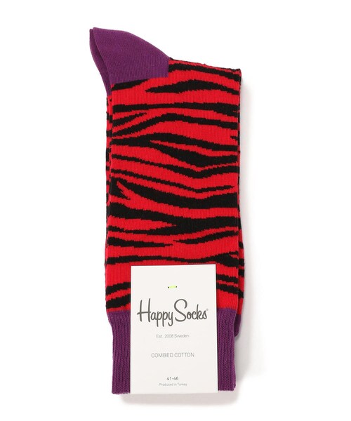 Happy Socks（ハッピーソックス）の「Happy Socks/ハッピーソックス Zoo Men's（レッグウェア・メンズ・WHITE/OFF/WHITE/BLACK/RED・WHITE/F (再入荷メール受付中)/OFF/WHITE/F (残り1点)/BLACK/F (販売中)/RED/F (販売中)）」の9枚目の写真