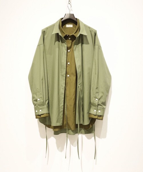 Toironier（トワロニエ）の「Toironier/トワロニエ/Layered Shirts 