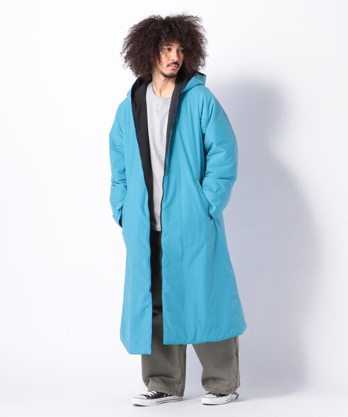 whowhat フーワット HOODED REVERSIBLE COAT whowhat フーワット HOODED REVERSIBLE COAT whowhat フーワット