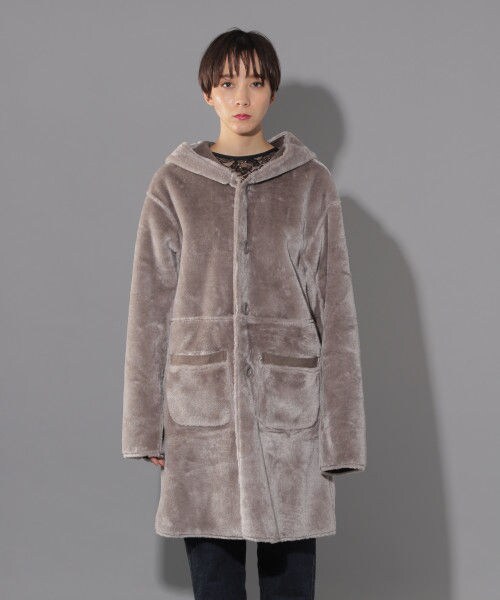 sprung ロンハーマン別注　ムートンリバーシブルコート PAGEBOY（ページボーイ）の「ムートンリバーシブルコート