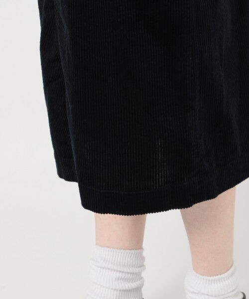 studio CLIP（スタディオクリップ）の「[WEB限定先行予約]AIRコールジャンパースカート（スカート・ブラウン/ネイビー）」の7枚目の写真