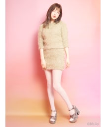 lilLilly | グリッターニットスカート(スカート)