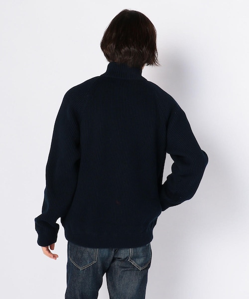 GARDEN crepuscule ドライバーズニット　別注　ブラック crepuscule/クレプスキュール/DRIVERS KNIT for B'2nd/別注