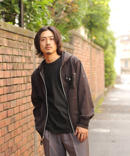 schott（ショット）の「Schott/ショット/LEATHER POCKET ZIP