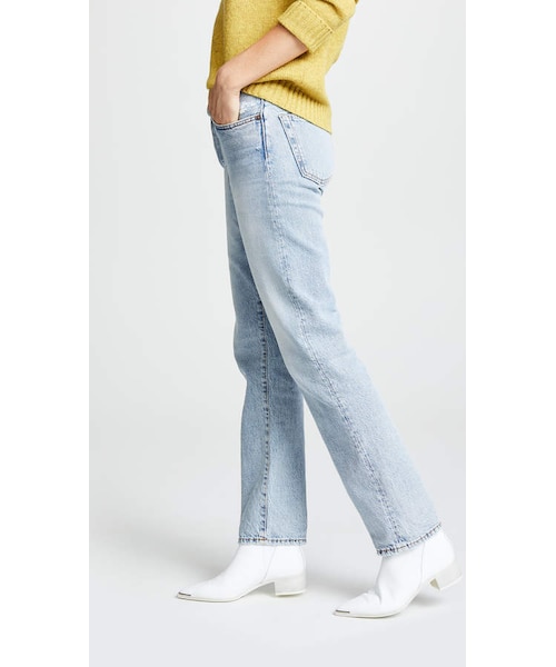パンツ Acne Studious / Photo Collage Denim Acne Studios - Loose fit jeans - 1981F - Blue/multi