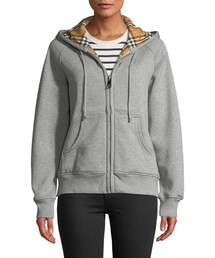 BURBERRY（バーバリー）の「Burberry Check-Lined Zip-Front