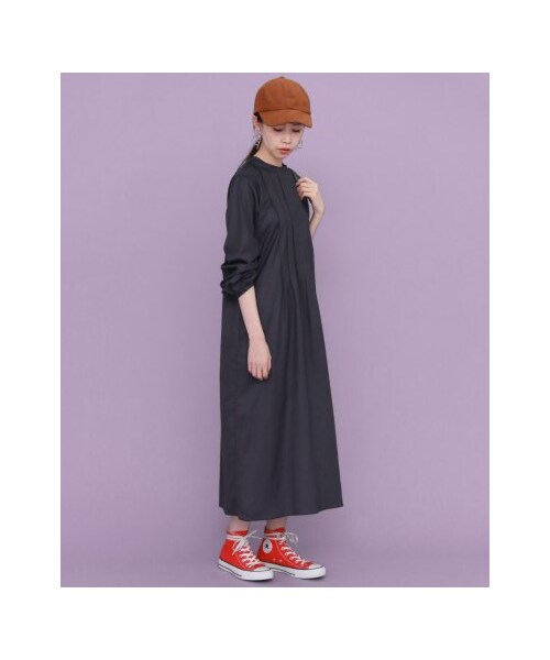 KBF（ケイビーエフ）の「【予約】WEB限定 プチドットワンピース（ワンピース/ドレス・レディース・BLACK/NAVY・one）」の6枚目の写真