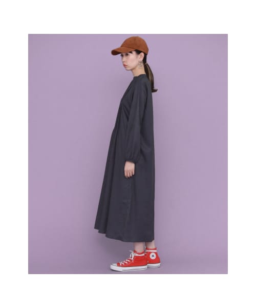 KBF（ケイビーエフ）の「【予約】WEB限定 プチドットワンピース（ワンピース/ドレス・レディース・BLACK/NAVY・one）」の8枚目の写真