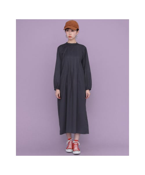 KBF（ケイビーエフ）の「【予約】WEB限定 プチドットワンピース（ワンピース/ドレス・レディース・BLACK/NAVY・one）」の7枚目の写真