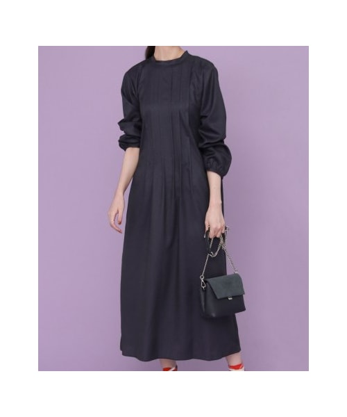 KBF（ケイビーエフ）の「【予約】WEB限定 プチドットワンピース（ワンピース/ドレス・レディース・BLACK/NAVY・one）」の2枚目の写真