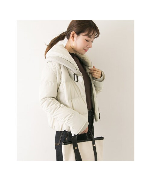 URBAN RESEARCH（アーバンリサーチ）の「【予約】YOSOOU TWO PIECE COLLAR JACKET（ジャケット/アウター・レディース・BLACK/NAVY/OFF WHITE・2/3）」の9枚目の写真