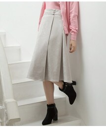 VIS | スエードタッチタックスカート(スカート)