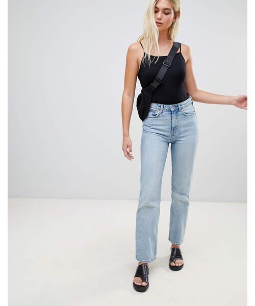 Weekday,Weekday Voyage Crop Mom Jean in 
