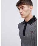 【イタリア製】フレッドペリーwoven textured knitted FRED PERRY（フレッドペリー）の「Fred Perry Reissues woven