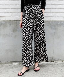 DHOLIC | ドローストリングレオパードパンツ(その他パンツ)