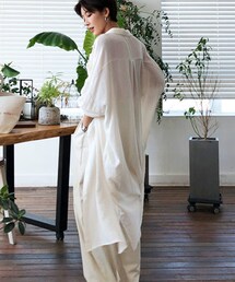 DHOLIC | ワンポケットロングシャツワンピース(ワンピース)