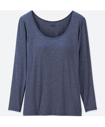 UNIQLO（ユニクロ）の「ヒートテックブラUネックT（8分袖