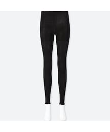 UNIQLO | リブメロウレギンス（12分丈）(レギンス/スパッツ)