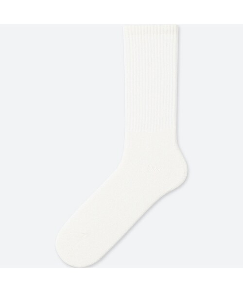 UNIQLO（ユニクロ）の「ヒートテックパイルソックス（その他アンダーウェア/インナー・メンズ・BROWN 34/DARK GRAY 08/GRAY 04/BLUE 68/BLACK 09/WINE 19/BLUE 66/OFF WHITE 01・25-27/27-29）」の2枚目の写真