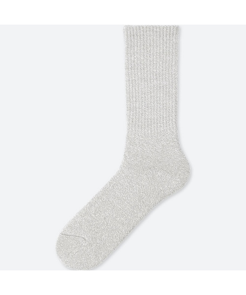 UNIQLO（ユニクロ）の「ヒートテックパイルソックス（その他アンダーウェア/インナー・メンズ・BROWN 34/DARK GRAY 08/GRAY 04/BLUE 68/BLACK 09/WINE 19/BLUE 66/OFF WHITE 01・25-27/27-29）」の5枚目の写真
