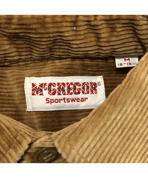 McGREGOR（マックレガー）の「〜1980年代Mcgregor太畝コーデュロイシャツ（シャツ/ブラウス・メンズ・その他）」の3枚目の写真