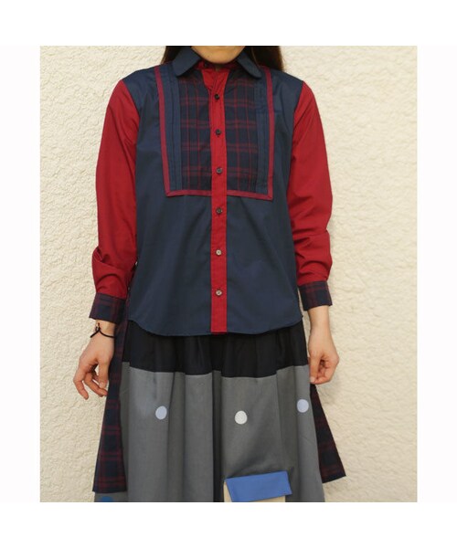 NIRAME.CO(ニラメッコ)の「タックのているシャツ(シャツ/ブラウス・レディース・その他)」の3枚目の写真