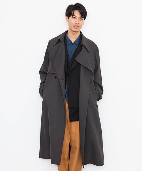 ETHOSENS（エトセンス）の「ジョーゼットトレンチコート（）」 - WEAR
