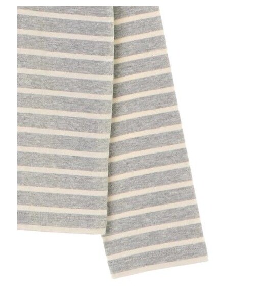 earth music&ecology（アースミュージックアンドエコロジー）の「ボーダーボーダープルオーバー(プレーン)（トップス・アイボリー/杢グレー/ブラック/ダークレッド/キャメル/ダークグリーン・M/L）」の6枚目の写真