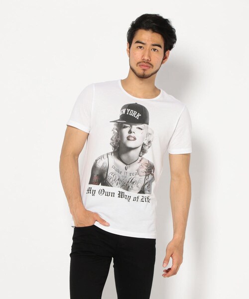 campion（-）の「NO COMMENT PARIS/ノーコメントパリ/MARILYN TEE