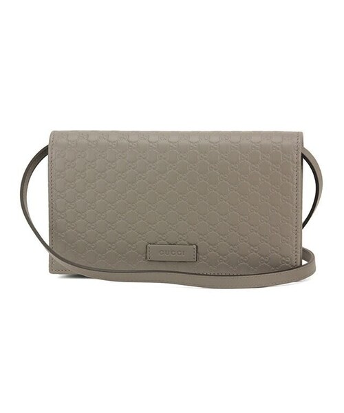 GUCCI（グッチ）の「GUCCI マイクロGG ショルダーウォレット クラッチ 466507 BMJ1G（バックパック/リュック・その他）」の2枚目の写真