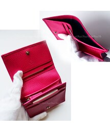 GUCCI グッチ バタフライ 折りたたみ財布 GUCCI（グッチ）の「国内発☆GUCCI ゴールドバタフライ☆お札も