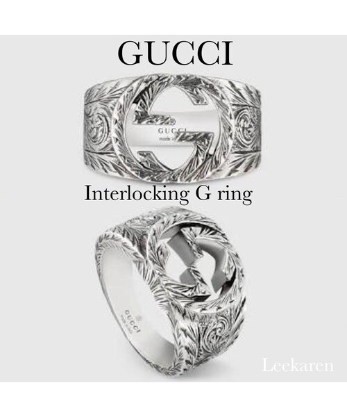 Gucci グッチ の Gucciインターロッキングgリング ユニセックスinterlockinggring バックパック リュック Wear