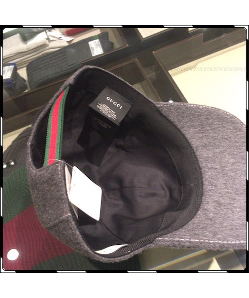 GUCCIバッグパック キャップ
