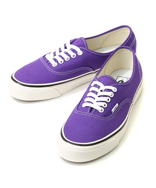 29 新品 VANS アナハイムファクトリー オーセンティック 44DX 紫 VANS（バンズ）の「AUTHENTIC 44 DX - (ANAHEIM FACTORY) OG BRIGHT