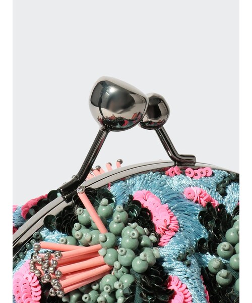 Jamin Puech（ジャマンピュエッシュ）の「がま口ビーズ刺繍バッグ