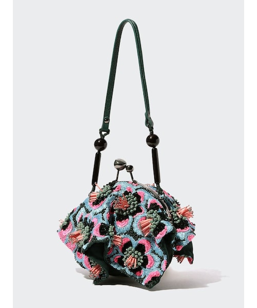 Jamin Puech（ジャマンピュエッシュ）の「がま口ビーズ刺繍バッグ