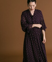 URBAN RESEARCH ROSSO WOMEN | Lirica DotEmbroidery Volume Dress(ワンピース/ドレス)