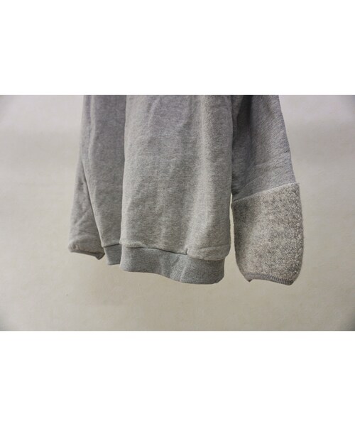 sneeuw スニュウ パネルパーカー sneeuw（スニュウ）の「sneuuw パネルパーカー（grey