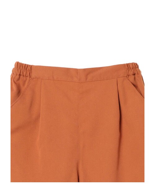 E hyphen world gallery（イーハイフンワールドギャラリー）の「・イージートラウザーパンツ（パンツ・ブラック/キャメル・F）」の7枚目の写真