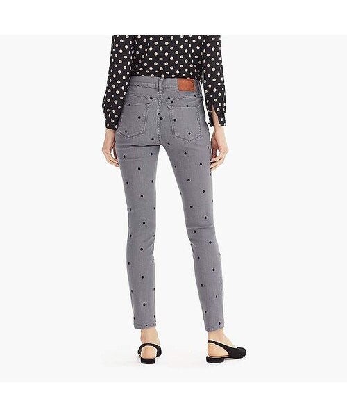 j crew polka dot jeans