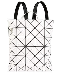 BAOBAO ISSEY MIYAKEバオバオイッセイミヤケ　リュック　ホワイト BAOBAO ISSEY MIYAKE(バオバオイッセイミヤケ) バックパック