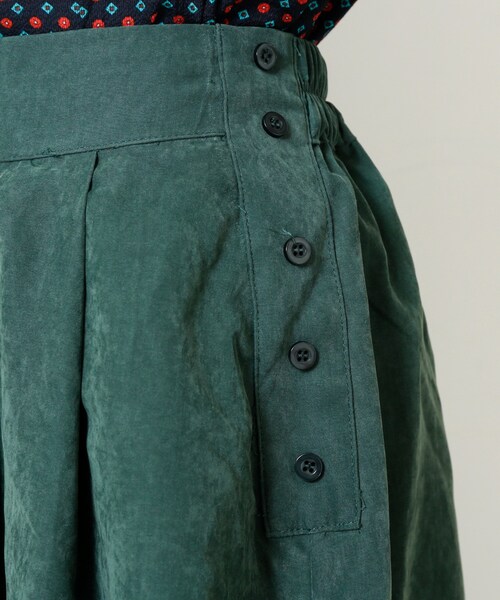 RAY CASSIN（レイカズン）の「横ボタンピーチ起毛スカート（スカート・レディース・ネイビー/グリーン/キャメル/パープル/カラシ・FREE）」の16枚目の写真