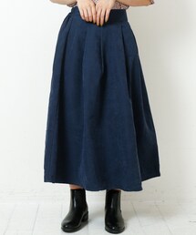 RAY CASSIN | 横ボタンピーチ起毛スカート(スカート)