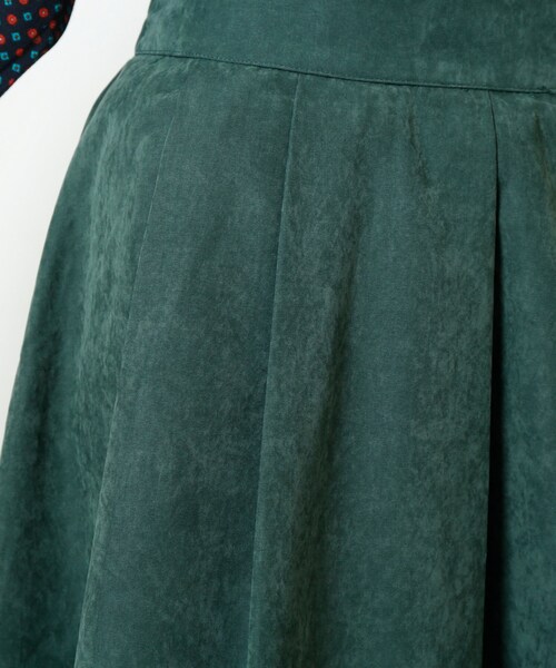 RAY CASSIN（レイカズン）の「横ボタンピーチ起毛スカート（スカート・レディース・ネイビー/グリーン/キャメル/パープル/カラシ・FREE）」の14枚目の写真
