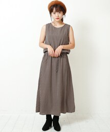 RAY CASSIN | 幾何学ノースリワンピース(ワンピース/ドレス)