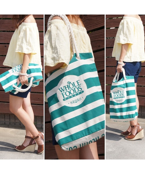 no brand（ノーブランド）の「ハワイ Whole foods market × tag