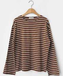 DHOLIC | コットンボーダーTシャツ(Tシャツ/カットソー)