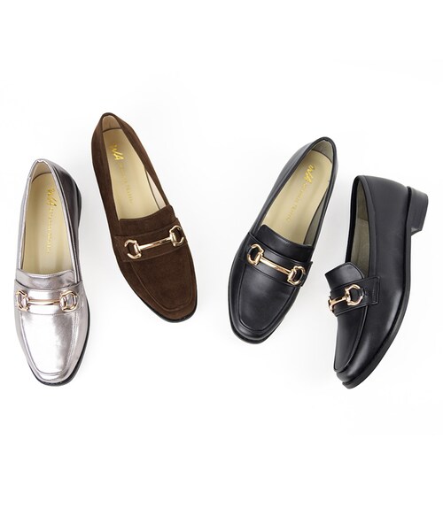 ORiental TRaffic(オリエンタルトラフィック)の「9月上旬発売予定★ビットローファー(シューズ・レディース・ブラック/ブラウン/ガンメタル・33/34/35/36/37/38/39/40/41/42/43)」の10枚目の写真