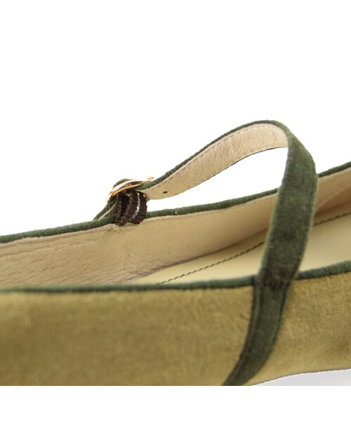 ORiental TRaffic（オリエンタルトラフィック）の「ストラップフラットパンプス（その他・レディース・ブラック/ブルー/カーキ・34/35/36/37/38/39/40/41/42）」の8枚目の写真