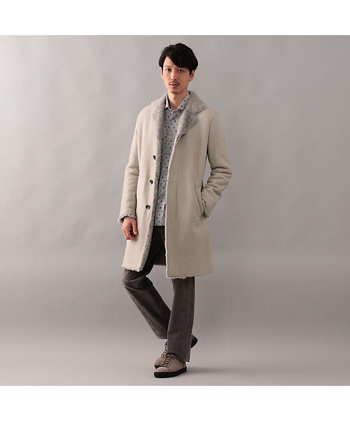 EPOCA UOMO（エポカウォモ）の「【予約販売】ステンカラームートン